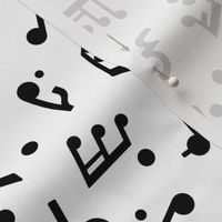 Music Notes on White BG small scale