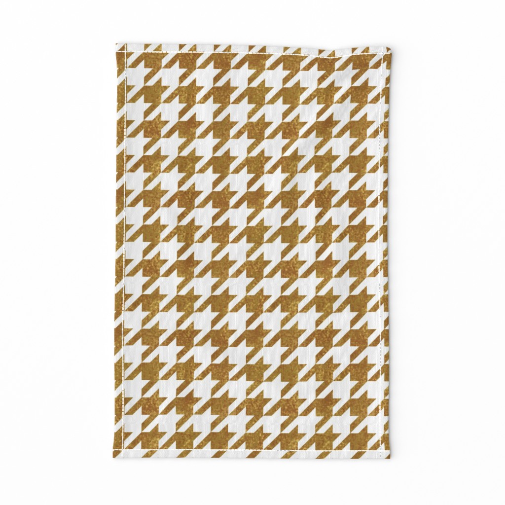 The Houndstooth Check ~ Gilt Patina 