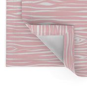 Woodgrain small - pink and white