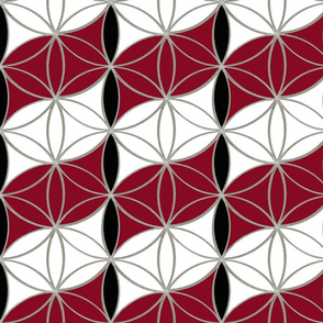 Flower_of_Life_Red_and_White_Pattern