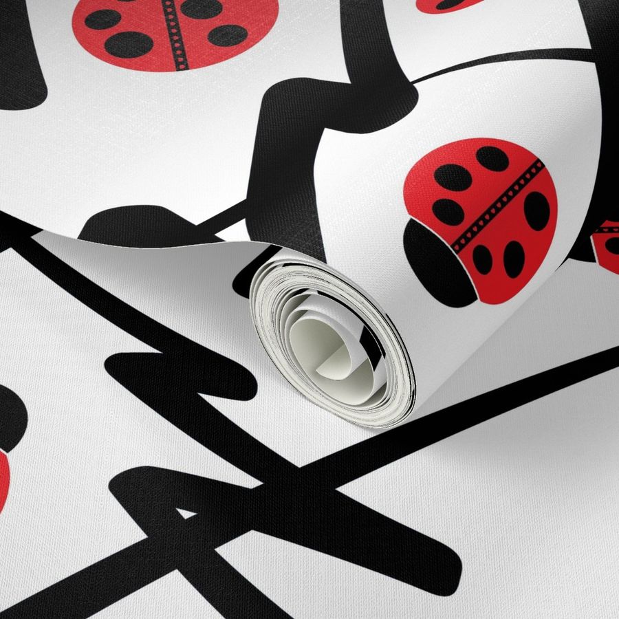 Bold Print Ladybug   