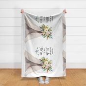 Spring Teepee with Butterfly - Fierce Quote 90 degrees