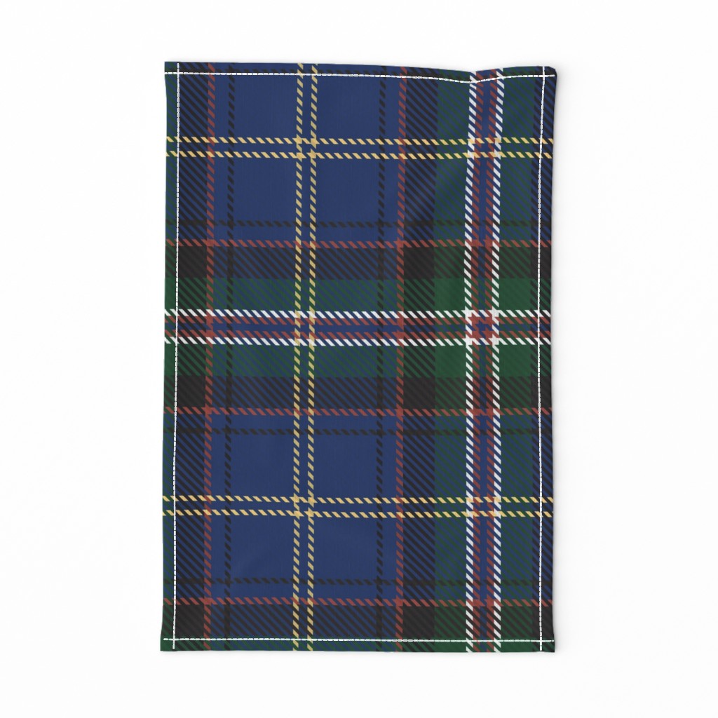 Czech tartan modern colours