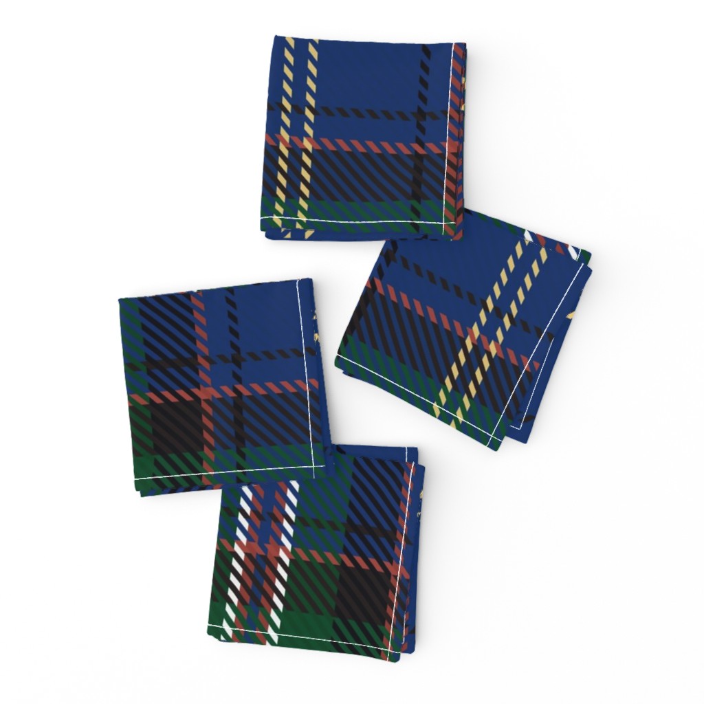 Czech tartan modern colours