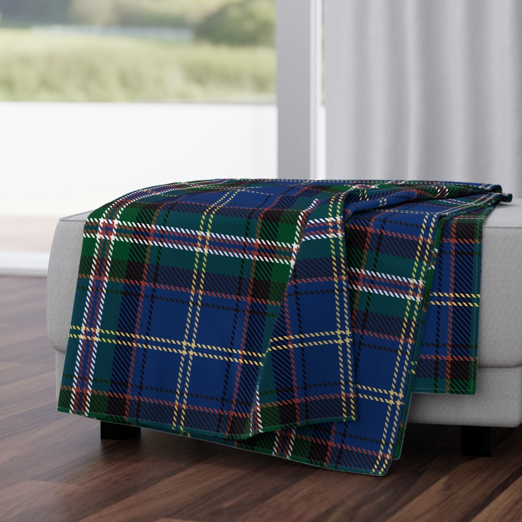 Czech tartan modern colours