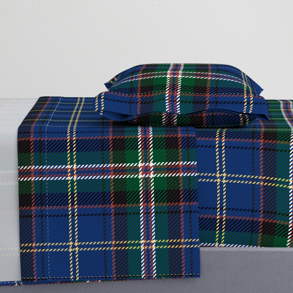 Czech tartan modern colours