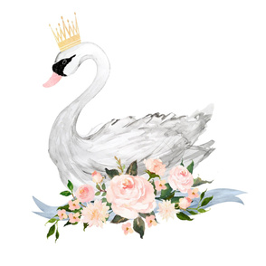 28"x36" NO QUOTE - Beautiful Swan
