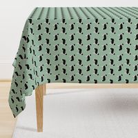 border collies light sage green border collie fabric collies