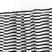 Black and White Stripe 1/2 in white 1/8 in black