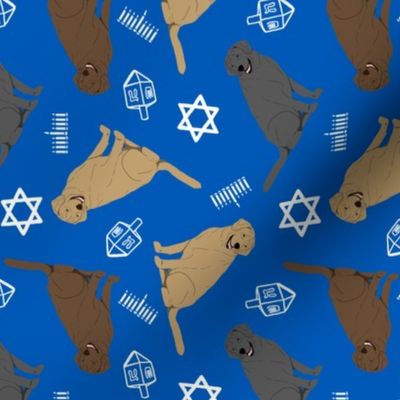 Tiny Labrador Retrievers - Hanukkah