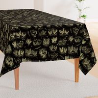 Poultry Envy Black Tan Toile 