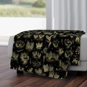 Poultry Envy Black Tan Toile 