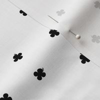 Clover Dots - Black & White