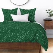 Clover Dots - Green & White