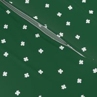 Clover Dots - Green & White