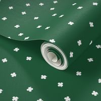 Clover Dots - Green & White