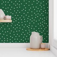 Clover Dots - Green & White