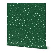 Clover Dots - Green & White