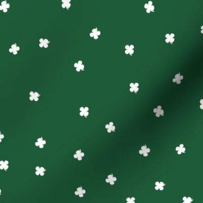 Clover Dots - Green & White