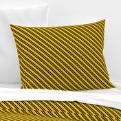 Diagonal Double Stripes in Yellow and Black