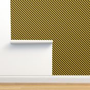 Diagonal Stripes in Yellow and Black