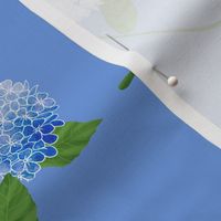 Smaller Watercolor Hydrangea Garden Smaller Print