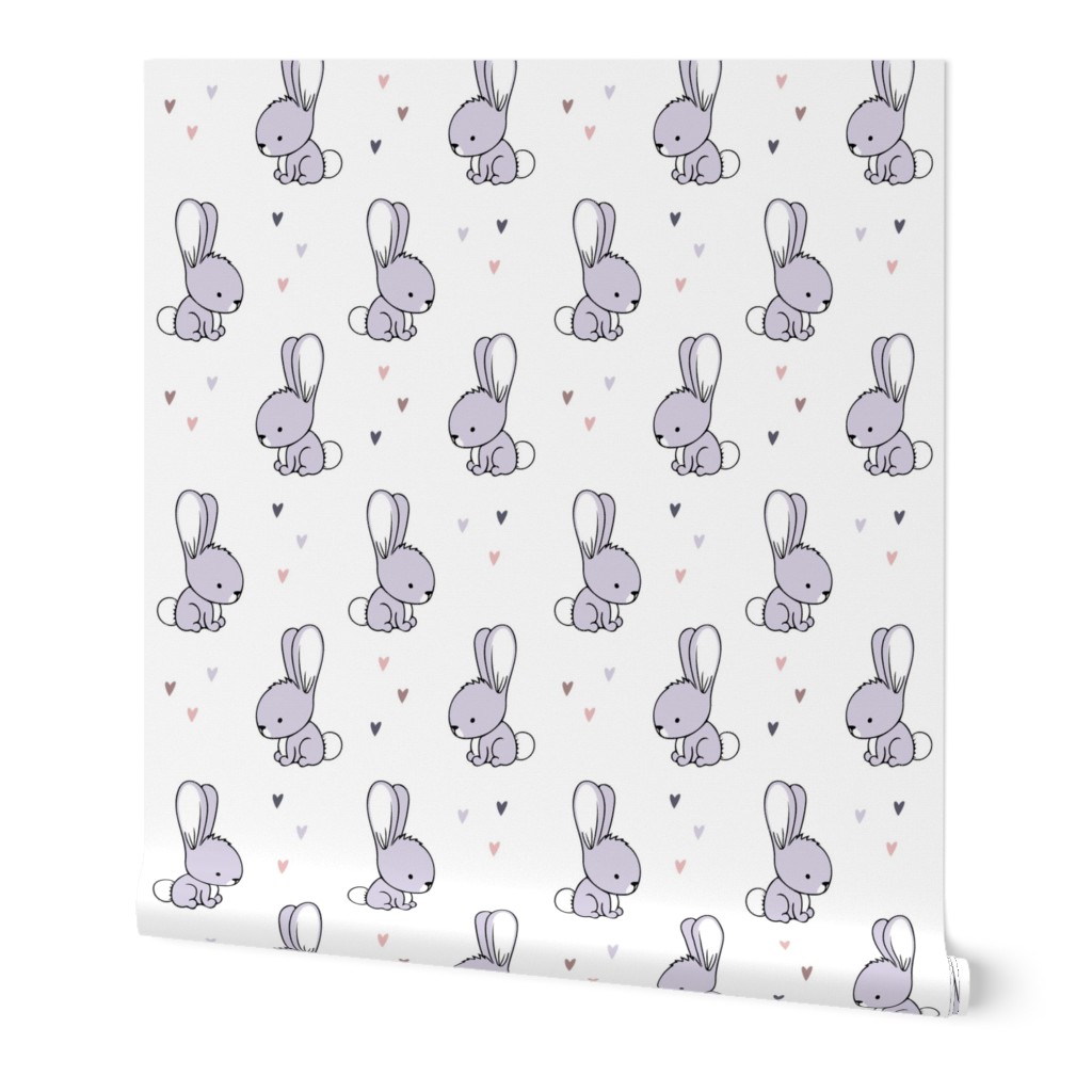 baby bunnies || purple