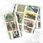 Extra-large elephant postage stamps 