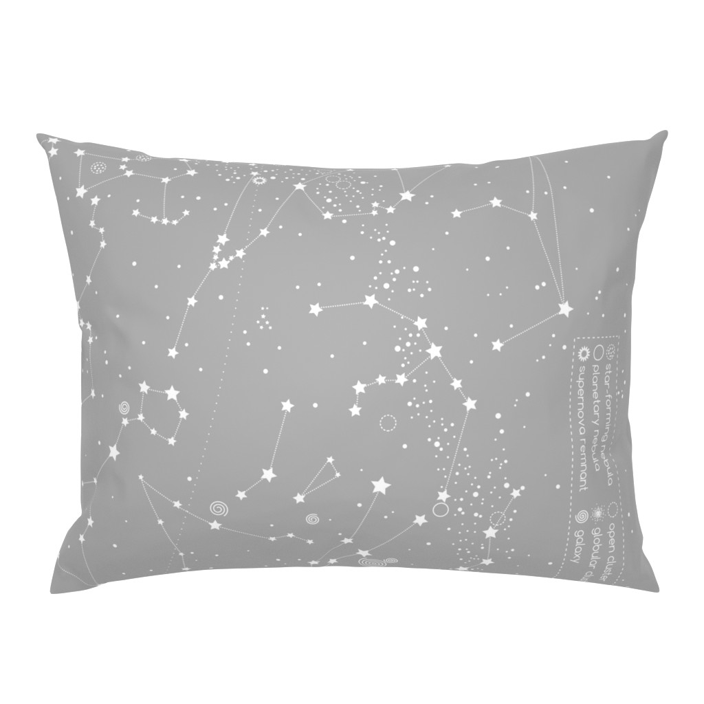 Star Map - grey