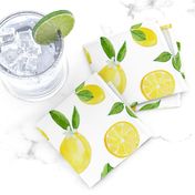 Lemons in Watercolor