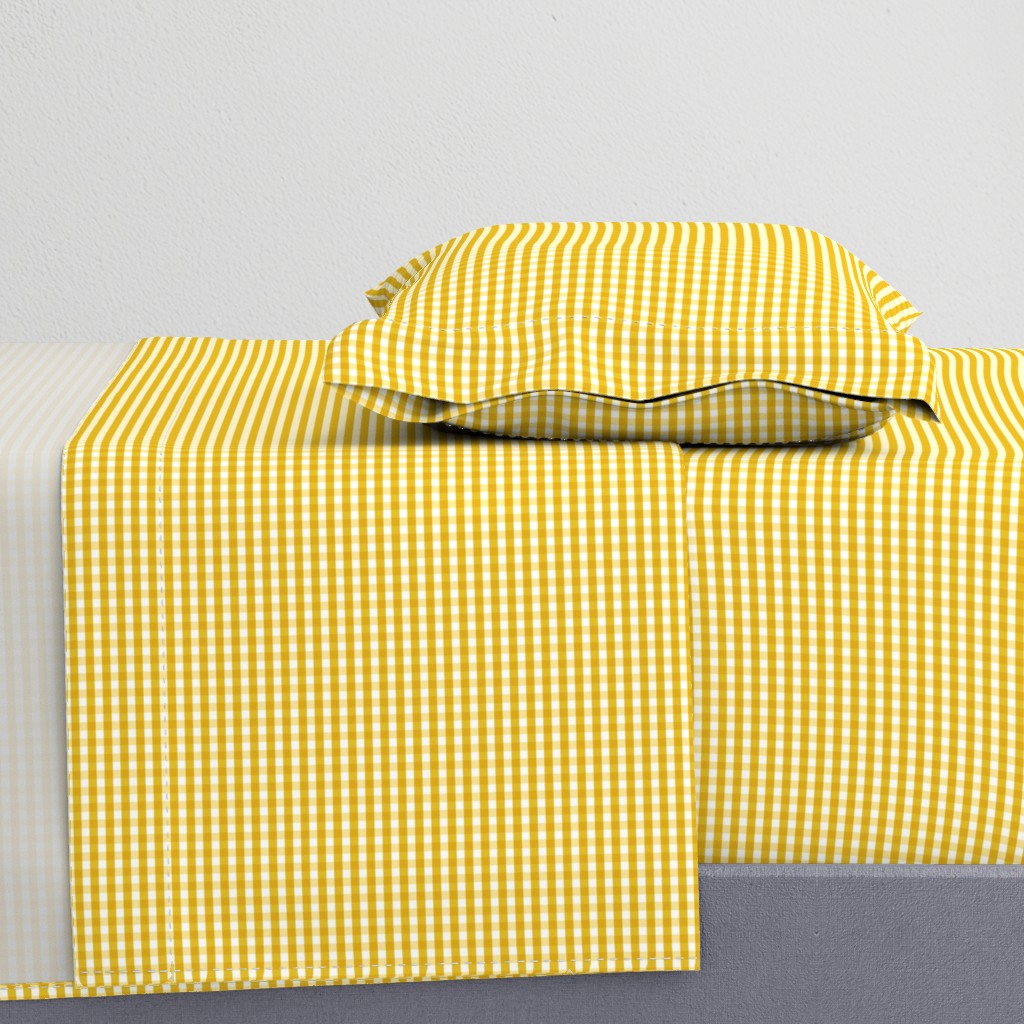 Mustard Gingham