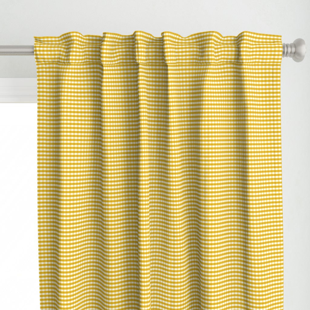 Mustard Gingham