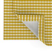 Mustard Gingham