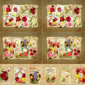 Placemats-Vintage Seed Catalogs