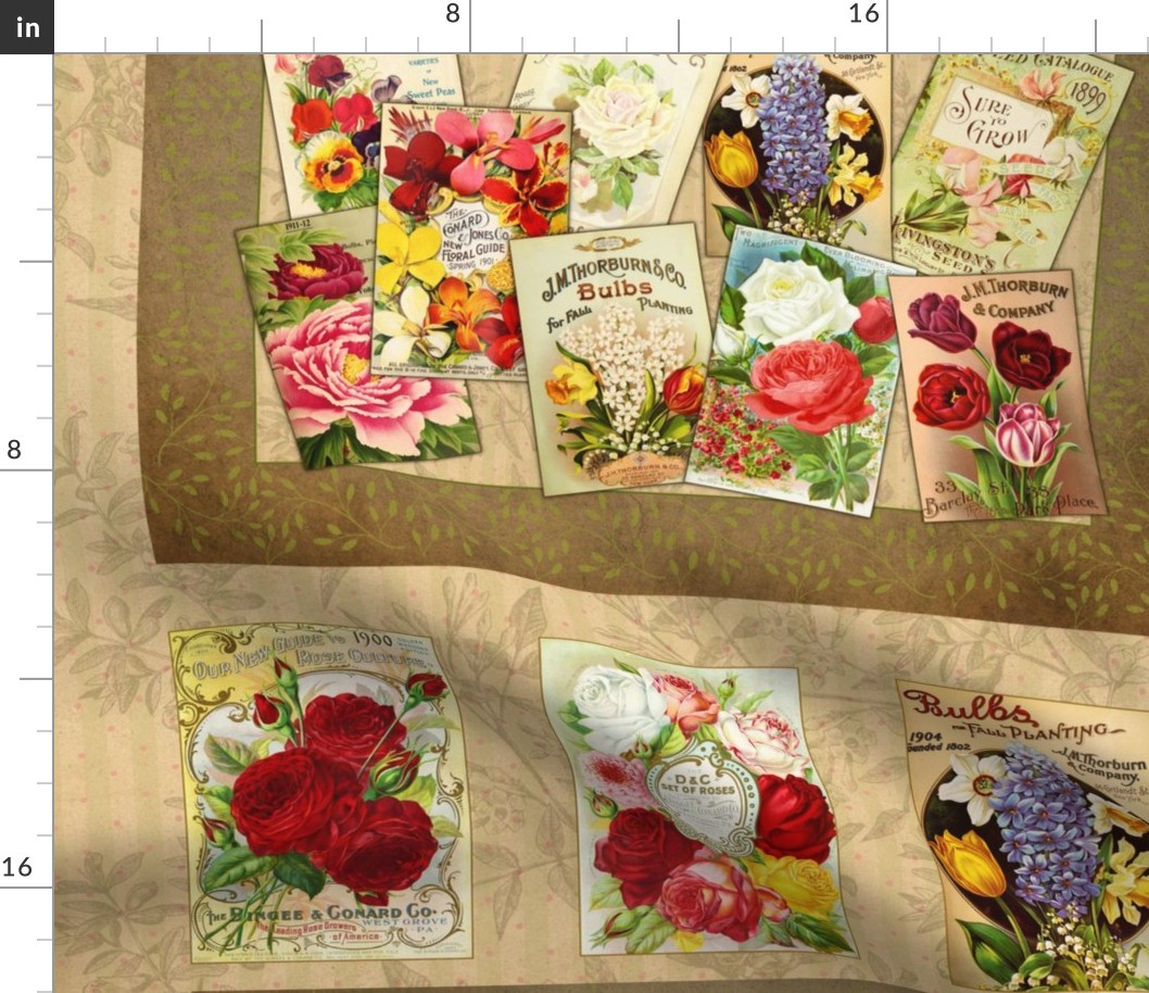 Placemats-Vintage Seed Catalogs