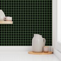 buffalo check hunter green plaid fabric