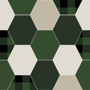 hexagon quilt hexie quilt fabric cheater quilts