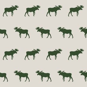 plaid moose fabric moose fabric hunter green and tan