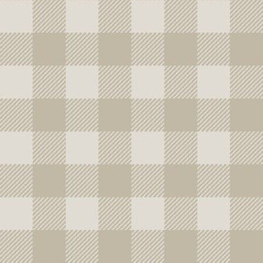 buffalo plaid tan and khaki fabric buffalo check fabric 