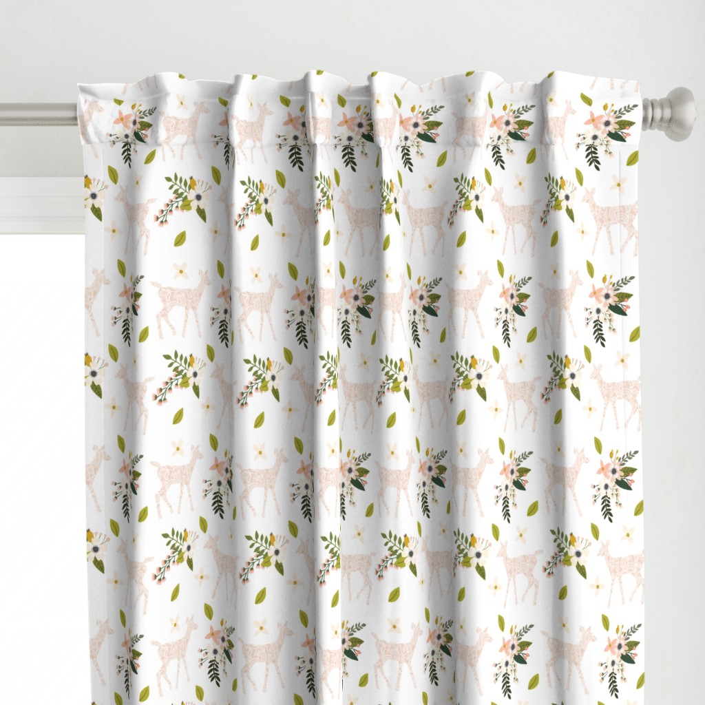 blush sprigs and blooms fawn // small