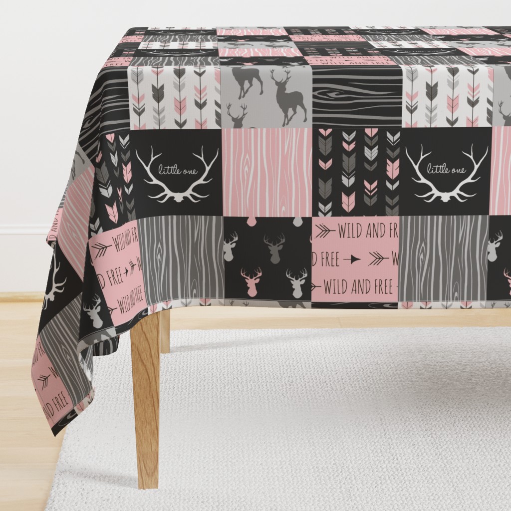 Baby Girl Woodland Wholecloth Rotated