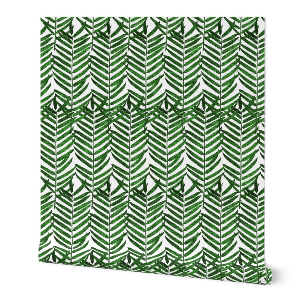 Luxe Palm Leaf (emerald)