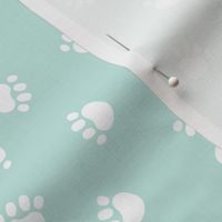 paws paw fabric silhouette cat and dog paws