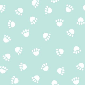 paws paw fabric silhouette cat and dog paws