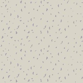 Crows (Purple on Taupe)