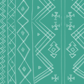 Tribal in Turquoise 