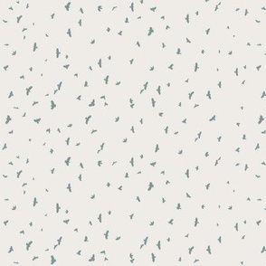 Crows (Green on Cream)