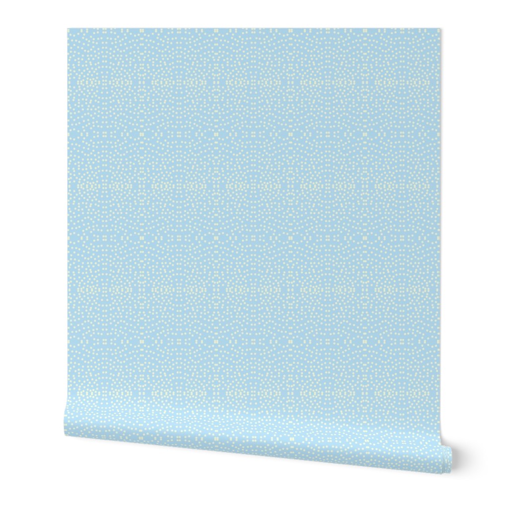 Seaspray Splashes on Periwinkle Blue