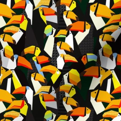 seamless toucans