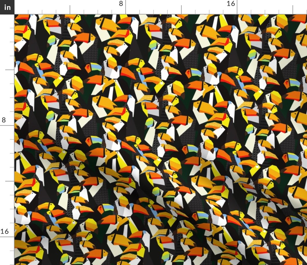 seamless toucans